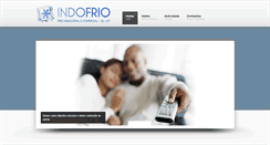 Desktop Screenshot of indofrio.com